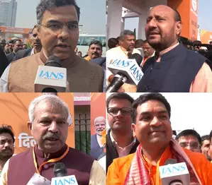 Delhi ministers Parvesh, Kapil Mishra, Sirsa vow to implement PM Modi’s vision Delhi ministers Parvesh, Kapil Mishra, Sirsa vow to implement PM Modi’s vision