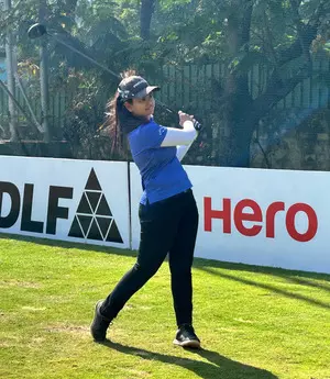 WPGT 3rd Leg: Vani sizzles with 66 to take a 5-shot lead WPGT 3rd Leg: Vani sizzles with 66 to take a 5-shot lead