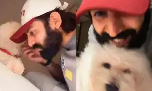 For Kartik Aaryan, love is all about his pupper ‘Katori’