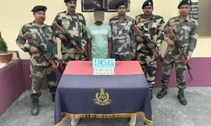 BSF nabs smuggler with 12 gold biscuits hidden inside his rectum