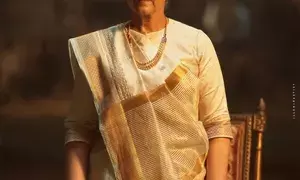 Mohanlal introduces Nikhat Khan as Subhadra Ben in L2: Empuraan Mohanlal introduces Nikhat Khan as Subhadra Ben in L2: Empuraan