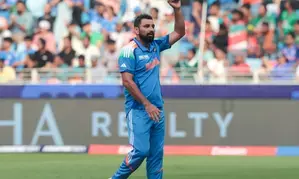 Champions Trophy: Shami becomes fastest Indian bowler to reach 200 ODI wickets