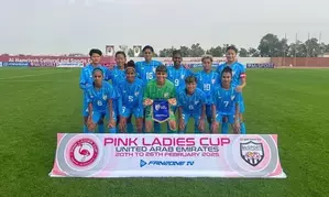 Football: India beat Jordan 2-0 in Pink Ladies Cup 2025