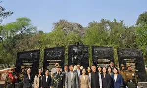 South Korean envoy pays tribute to General Thimayya at Indo-Korean Friendship Park