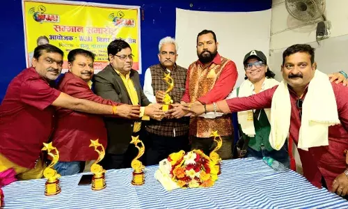 Web Journalists Association of India Honors its Office Bearers and Cricket Team