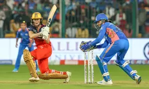 WPL 2025: Perry to the rescue again as RCB set MI 168-run target