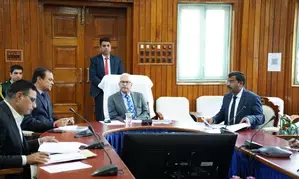 Manipur Guv holds review meeting to activate key departments, rehabilitate displaced people