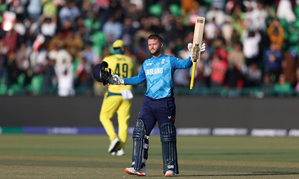 Champions Trophy: Ben Duckett’s record-breaking 165 propels England to 351/8