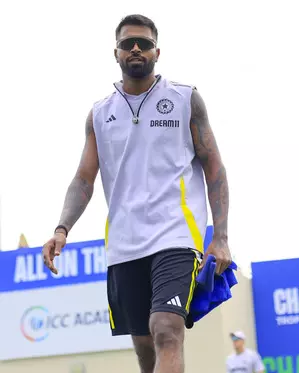 Today we step out to conquer another opponent: Hardiks stern message ahead of Pak clash Today we step out to conquer another opponent: Hardiks stern message ahead of Pak clash