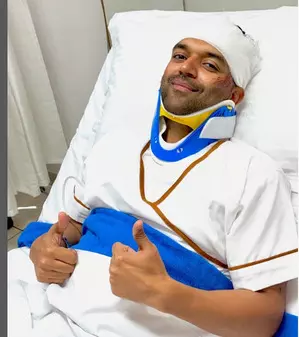 Guru Randhawa gets injured during his very first stunt sequence, shares picture from hospital Guru Randhawa gets injured during his very first stunt sequence, shares picture from hospital