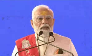 PM Modi lays foundation stone of cancer hospital in MPs Bageshwar Dham