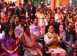 Over 5,000 events mark first ‘Mann Ki Baat’ after BJP win in Delhi Over 5,000 events mark first ‘Mann Ki Baat’ after BJP win in Delhi