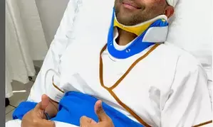 Guru Randhawa gets injured during his very first stunt sequence, shares picture from hospital