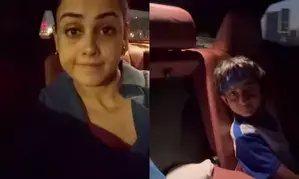 Genelia shares a glimpse of what her early Sunday morning looks like