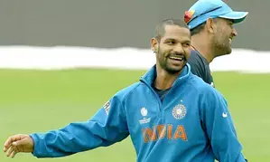 Grateful for victories shared with Mahi bhai that created history: Shikhar Dhawan Grateful for victories shared with Mahi bhai that created history: Shikhar Dhawan