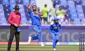 Ind vs Pak: Shami bowls longest Champions Trophy over by an Indian Ind vs Pak: Shami bowls longest Champions Trophy over by an Indian