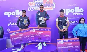 New Delhi Marathon: Uttarakhands Man Singh and Bhagirathi Bisht win respective titles New Delhi Marathon: Uttarakhands Man Singh and Bhagirathi Bisht win respective titles
