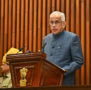 Steps to get Andhra Pradesh back on track yielding results: Governor Steps to get Andhra Pradesh back on track yielding results: Governor
