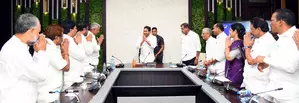 Mockery of democracy, says Jagan on denial of opposition status Mockery of democracy, says Jagan on denial of opposition status