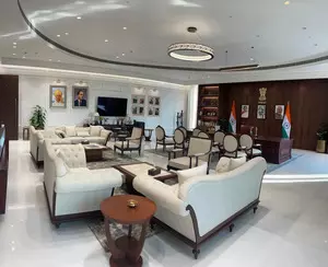 Delhi: AAP alleges ‘Ambedkar-PM Modi photo swap’ in CMO, BJP calls it a lie Delhi: AAP alleges ‘Ambedkar-PM Modi photo swap’ in CMO, BJP calls it a lie