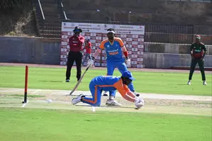 India beat Bangladesh for 2-0 lead in Men’s Bilateral T20 Cricket Series for the Blind India beat Bangladesh for 2-0 lead in Men’s Bilateral T20 Cricket Series for the Blind