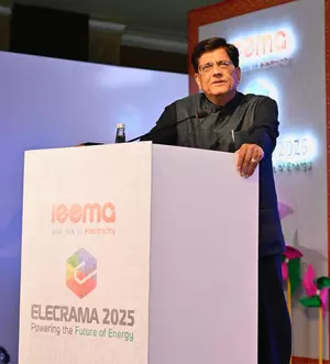 We should target $100 billion trade export for electrical goods in 7 years: Piyush Goyal We should target $100 billion trade export for electrical goods in 7 years: Piyush Goyal