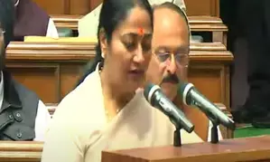Delhi CM Rekha Gupta, 6 ministers take oath as members of Legislative Assembly