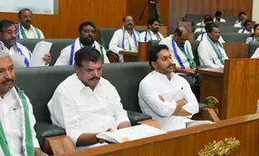 Jagan-led YSRCP walks out of Andhra Legislature over demand for LoP status