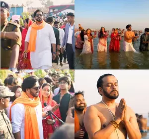 Ravi Kishan chronicles his spiritual pilgrimage with a sacred dip at Maha Kumbh Ravi Kishan chronicles his spiritual pilgrimage with a sacred dip at Maha Kumbh