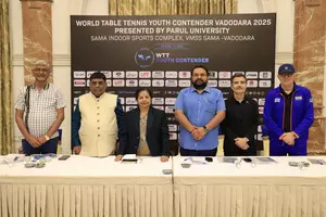 WTT Youth Contender to begin in Vadodara from Feb 25 WTT Youth Contender to begin in Vadodara from Feb 25