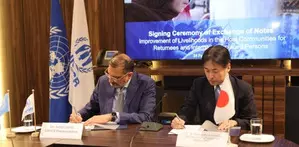 Japan, UNHCR join hands to support displaced Afghans Japan, UNHCR join hands to support displaced Afghans