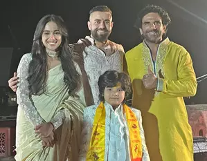 Sony SABs ‘Veer Hanuman’ launched with 3D Holographic Sky Projection at Shri Ram Ghat Sony SABs ‘Veer Hanuman’ launched with 3D Holographic Sky Projection at Shri Ram Ghat