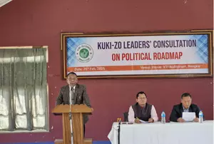 Apex Manipur tribal body reiterates Union Territory demand for Kuki-Zos Apex Manipur tribal body reiterates Union Territory demand for Kuki-Zos