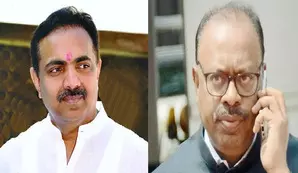 Maha NCP-SP chief Jayant Patils meeting with Revenue Minister creates buzz in state politics Maha NCP-SP chief Jayant Patils meeting with Revenue Minister creates buzz in state politics