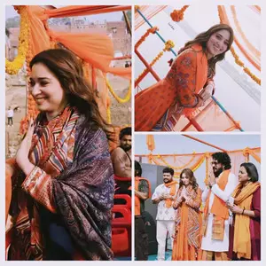 Tamannaah Bhatia feels the power of spirituality as she takes a holy dip at the Maha Kumbh