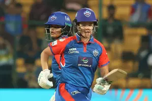 WPL 2025: Jonassens fifty, superb pace bowling helps DC hand GG six-wicket defeat