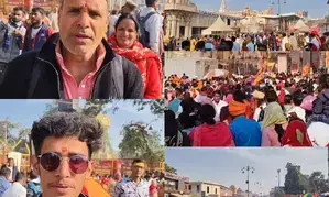 Devotees from Nepal express joy after visiting Ram Temple in Ayodhya