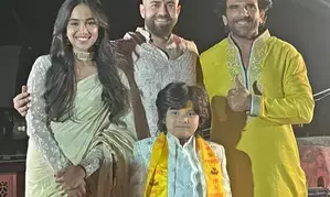 Sony SABs ‘Veer Hanuman’ launched with 3D Holographic Sky Projection at Shri Ram Ghat