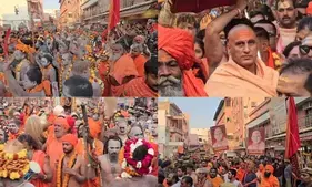Lakhs of Naga Sadhus, devotees flock to Kashi Vishwanath for Maha Shivratri