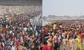 Over 1 crore take holy dip in Triveni Sangam by noon on Maha Shivratri