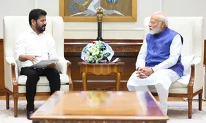 Telangana CM meets PM, seeks support for pending projects