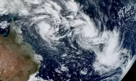 Tropical cyclone forecast to make landfall on Australias northeast coast soon