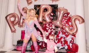 Paris Hilton shares pictures from her birthday bash featuring her children