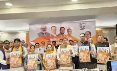 Civic polls: BJP releases manifesto for development of Gurugram