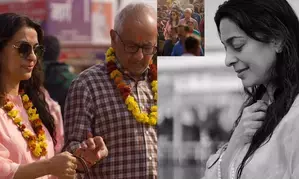 Juhi Chawla takes divine dip at Maha Kumbh: A journey of faith