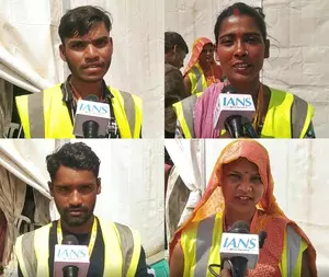 CM Yogi honours sanitation workers for their role in Maha Kumbhs success