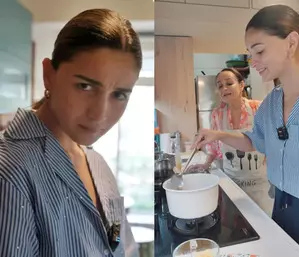 Alia Bhatt shares her first attempt at cooking her favorite food