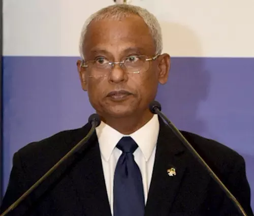 Country heading towards authoritarian regime, warns former Maldives President Solih Country heading towards authoritarian regime, warns former Maldives President Solih