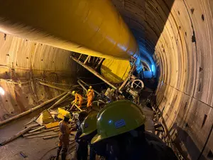 Railway deploys metal-cutting experts for rescue operation in Telangana tunnel Railway deploys metal-cutting experts for rescue operation in Telangana tunnel