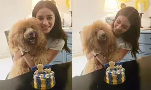 Ananya Panday celebrates first birthday of her ‘baby jaan’ Riot